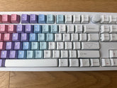Rainbow Gradient Starry Dream Aurora Theme Keycaps Set for Mechanical Keyboard | 144 keys | Cherry Profile | MX Switch Type | PBT Material
